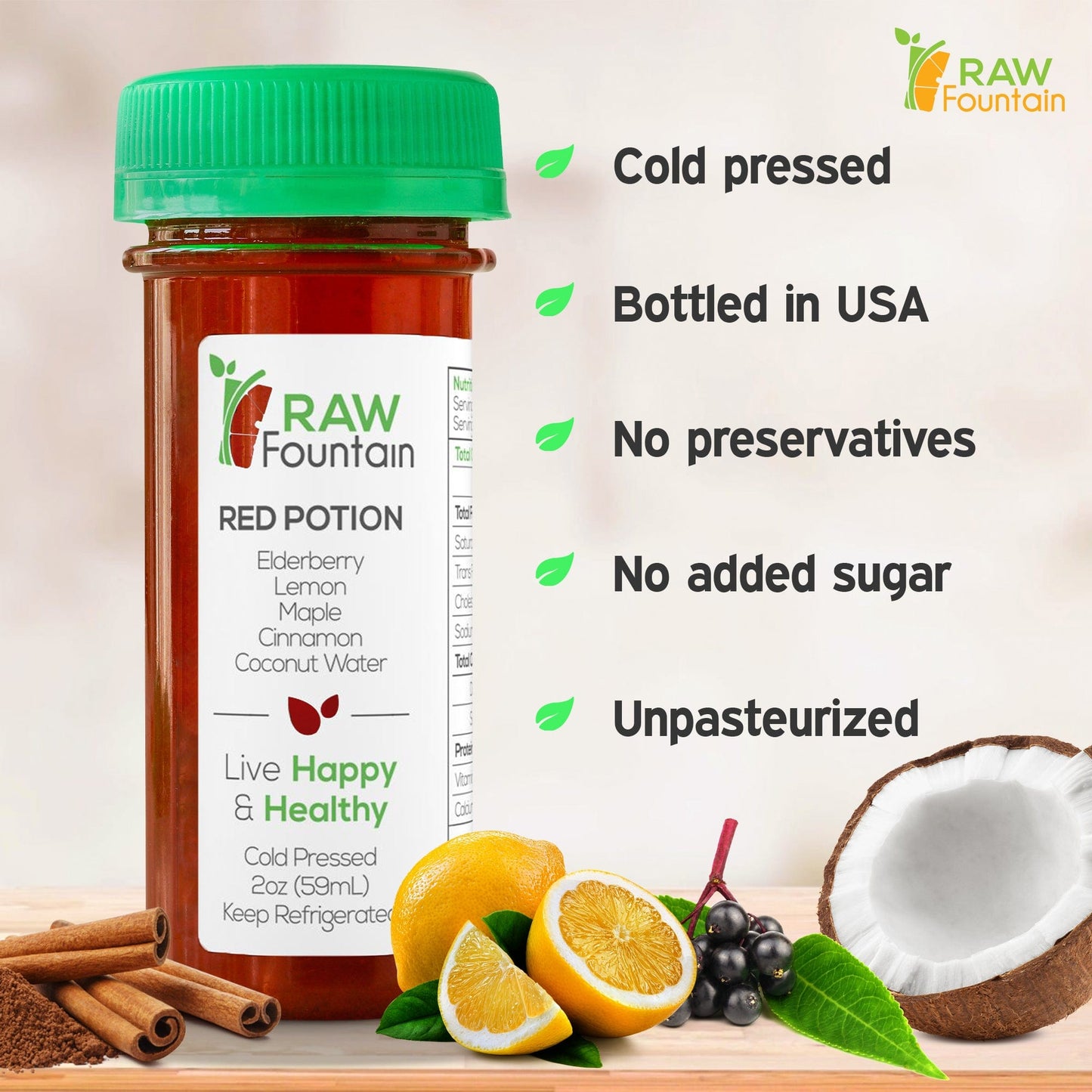 20 PACK - Red Potion Immunity Shot 🍓