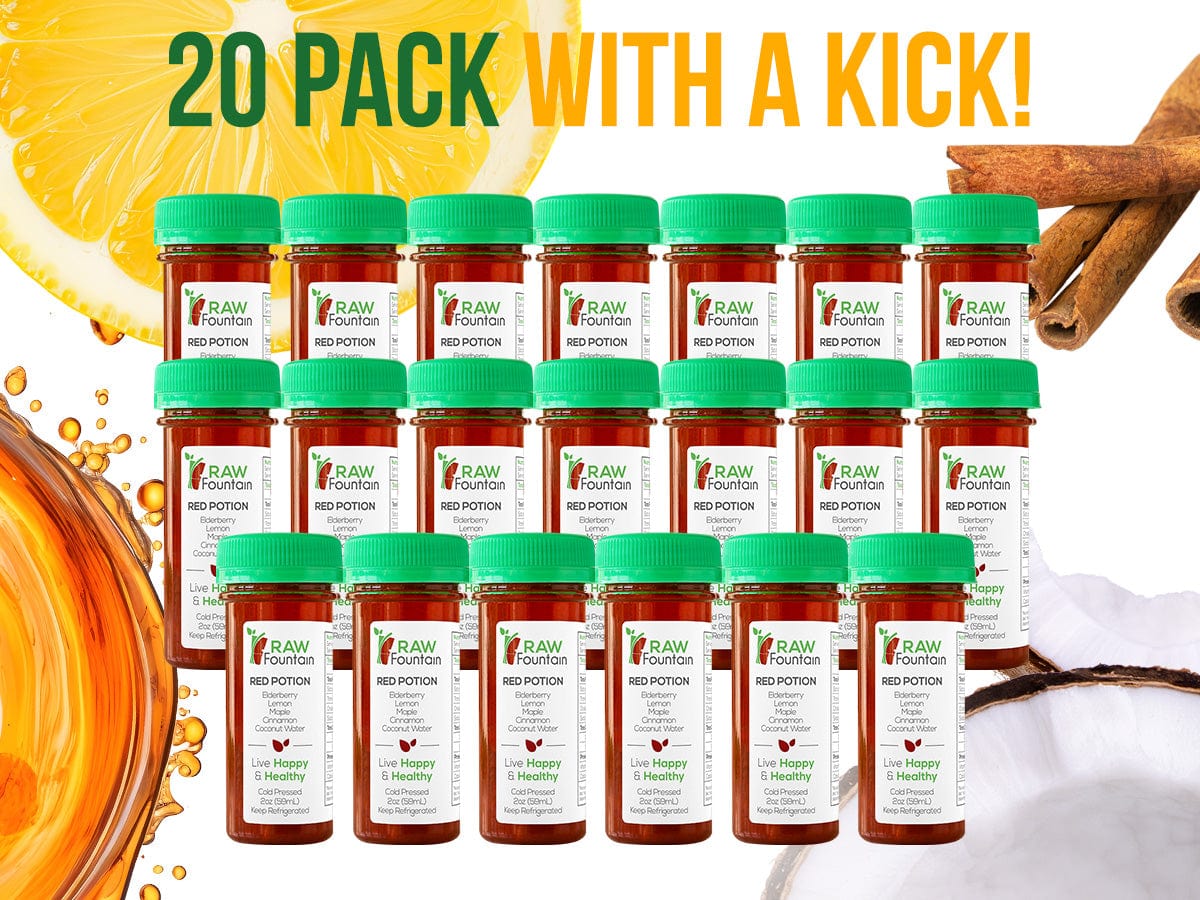 20 PACK - Red Potion Immunity Shot 🍓